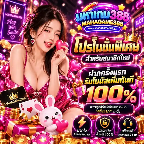 MAHAGAME388 มหาเกมสล็อตแตกหนัก ค่ายดังครบครัน ไม่มีปรับเรท